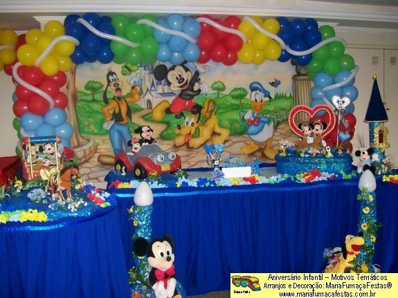 CasteloMickey_50 - Festa Aniversrio Infantil com a Turma do Mickey