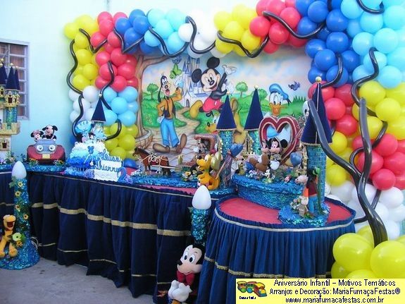 CasteloMickey_53 - Festa Aniversrio Infantil com a Turma do Mickey