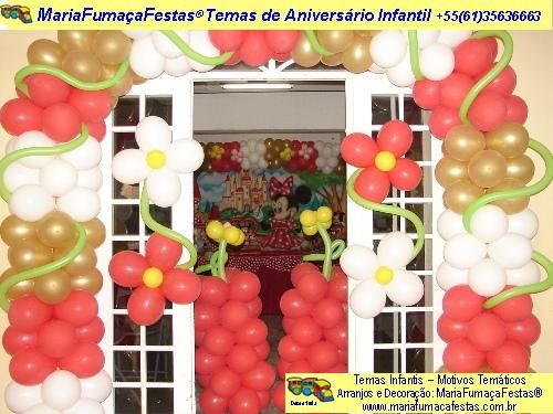 Maria Fumaa Festas - Temas de Aniversrio Infantil - Castelo da Minnie (foto04)