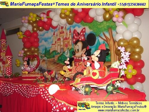 Maria Fumaa Festas - Temas de Aniversrio Infantil - Castelo da Minnie (foto09)