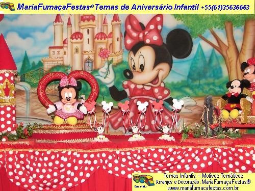 Maria Fumaa Festas - Temas de Aniversrio Infantil - Castelo da Minnie (foto11)