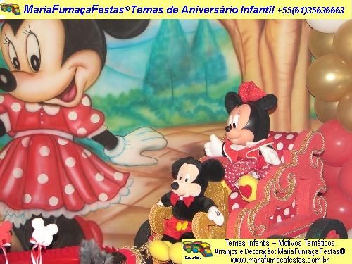 Maria Fumaa Festas - Temas de Aniversrio Infantil - Castelo da Minnie (foto11)