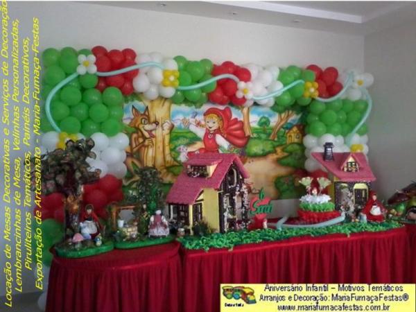 Chapeuzinho Vermelho - Maria Fumaa Festas, Temas Infantis, Aniversrio Infantil, Lembrancinhas de Mesa, Decoraão Infantil, MariaFumaaFestas(MFF), Chapeuzinho Vermelho,  foto temas motivos de aniversario de criana, temas festa infantil (foto19)