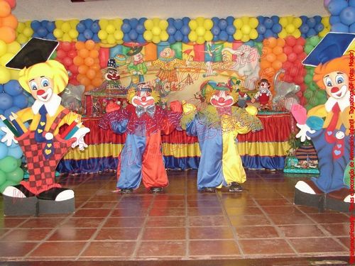 foto/imagem do Tema de Aniversrio Infantil Circo/Palhaos (foto Circo_05) - Maria Fumaa Festas