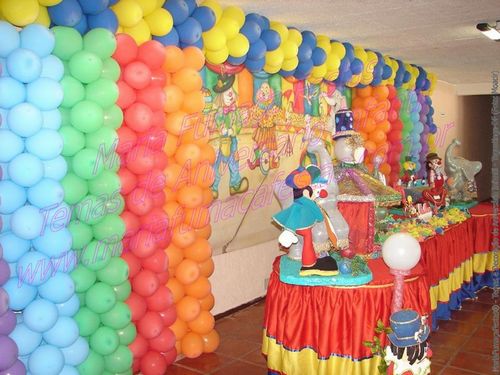 foto/imagem do Tema de Aniversrio Infantil Circo/Palhaos (foto Circo_09) - Maria Fumaa Festas