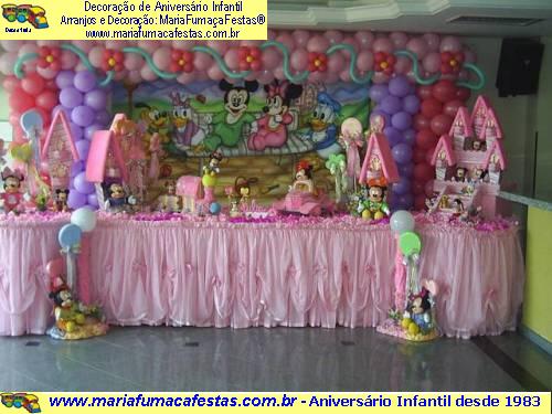 Imagem Decoraão de Festa Infantil - Motivo Temtico Baby Disney Rosa da Maria Fumaa Festas (147)