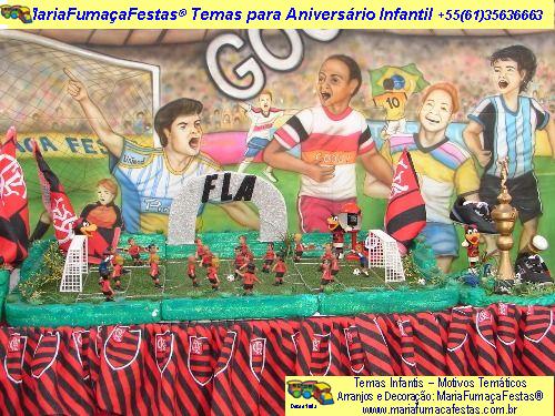 foto de Aniversrio infantil com o tema Futebol Flamengo (07)