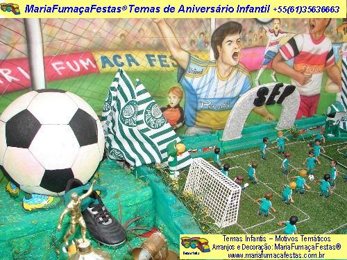 imagem temas infantis mesas temticas / motivos temticos de Aniversrio Infantil futebol Palmeiras