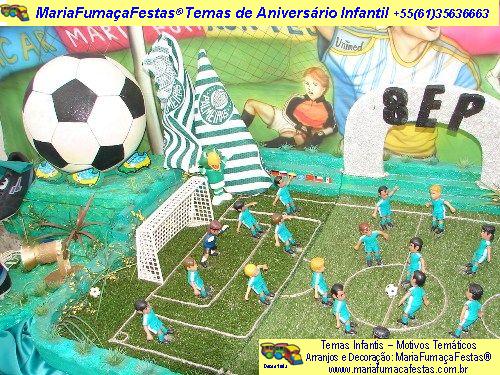 imagem temas infantis mesas temticas / motivos temticos de Aniversrio Infantil futebol Palmeiras