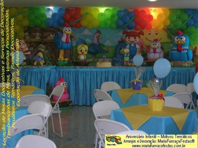 foto de Tema Festa Aniversrio Infantil com a Galinha Pintadinha da Maria Fumaa Festas (01)