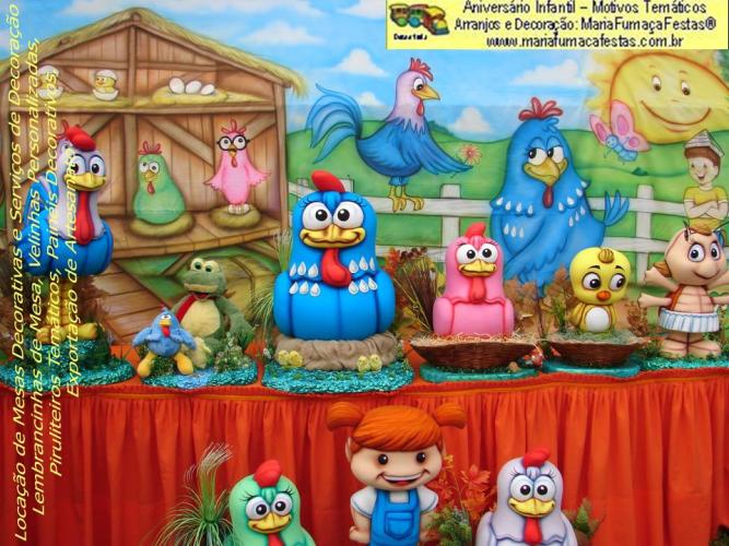 Decoraão Festa de Aniversrio Infantil Galinha Pintadinha da Maria Fumaa Festas (08)