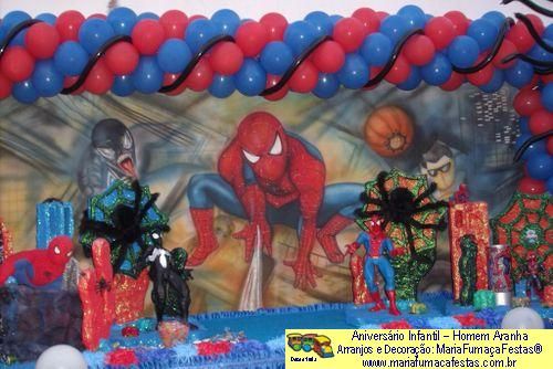 Temas Infantis - Spyder Man, Aniversrio do Homem Aranha (foto 05)