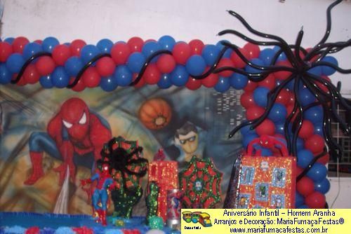 Temas Infantis - Spyder Man, Aniversrio do Homem Aranha (foto 08)