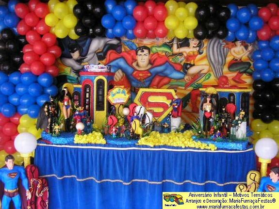 imagem LigaJustica_43 - Tema de Festa Aniversrio Infantil - Liga da Justia