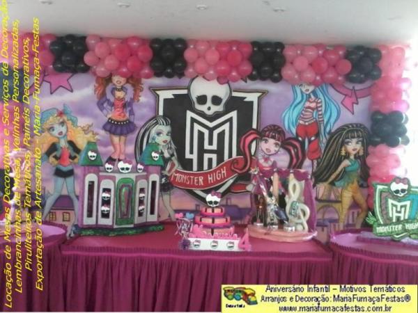 Temas Infantis desenvolvidos pela Maria Fumaça Festas - Decoração de festa Monster High da Maria Fumaça Festas (12)