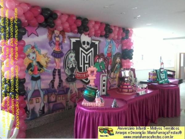 Temas Infantis desenvolvidos pela Maria Fumaça Festas - Decoração de festa Monster High da Maria Fumaça Festas (14)