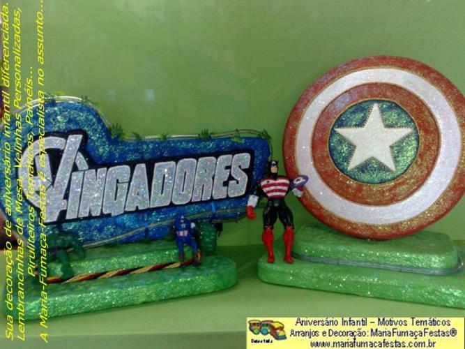 Os-Vingadores-foto-02 - Decoraão Festa de Aniversrio Infantil Os Vingadores (The Avengers) da Maria Fumaa Festas