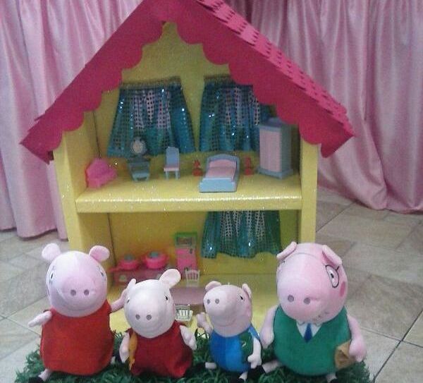 Imagem Decoraão de Festa Infantil - Motivo Temtico Peppa-Pig Maria Fumaa Festas (09)