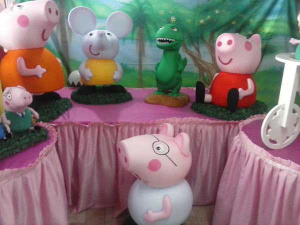 Imagem Decoraão de Festa Infantil - Motivo Temtico Peppa-Pig Maria Fumaa Festas (14)