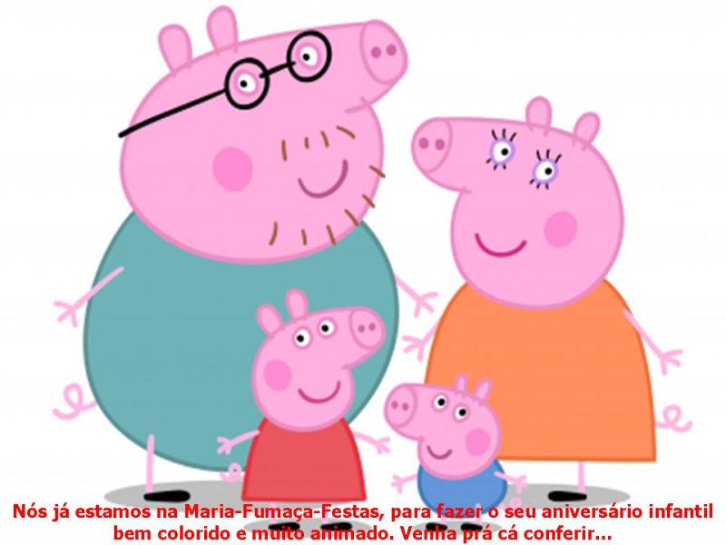 Peppa Pigg - Tema / Decoraão de Aniversrio - lanamento