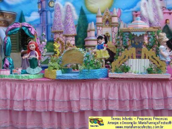 tema infantil Pequenas Princesas - foto/imagem 02