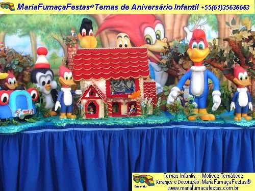 foto de Aniversrio infantil com o tema da Turma do Pica-Pau (01)