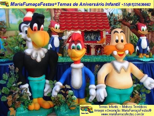 foto de festa de Aniversrio Infantil com o tema Turma do Pica-Pau (08)