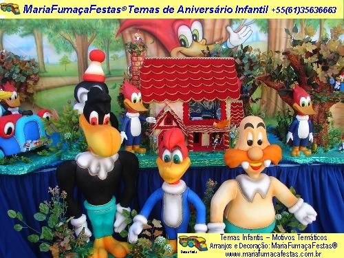 foto de festa de Aniversrio Infantil com o tema Turma do Pica-Pau (12)