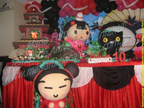 Maria Fumaa Festas - Temas de Aniversrio Infantil - Festa da Pucca (foto06)