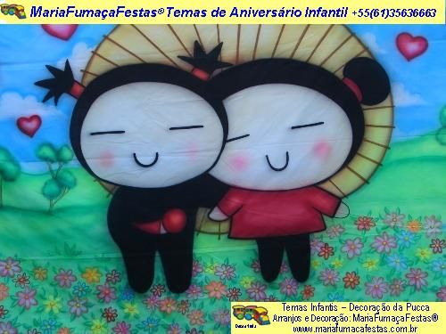 Maria Fumaa Festas - Temas de Aniversrio Infantil - Festa da Pucca (foto08)