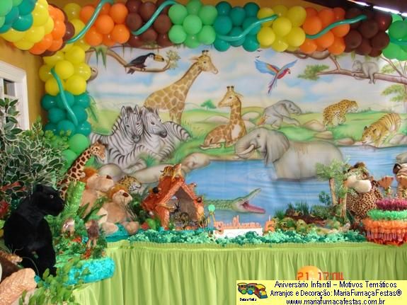 Temas Infantis - Aniversário do Safari (foto 06)