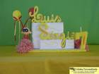 Velinha Personalizada Decoraão de Festa Infantil - Nome Composto - deselvolvido por MariaFumaaFestas