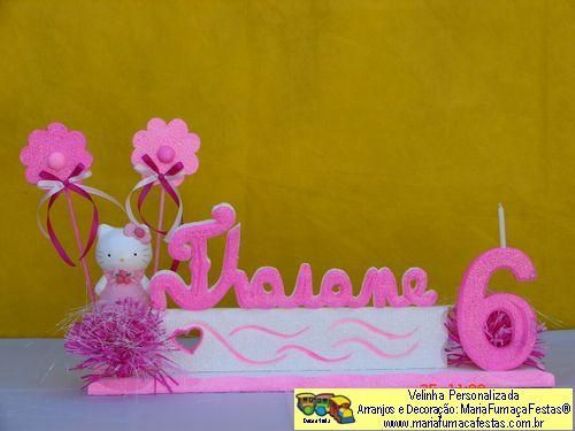 Velinha Personalizada para aniversrio infantil (30) - Maria Fumaa Festas - Tema Infantil - Decoraão de Aniversrio Infantil