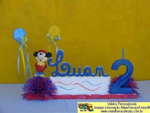Velinha Personalizada para aniversrio infantil (32) - Maria Fumaa Festas - Tema Infantil - Decoraão de Aniversrio Infantil