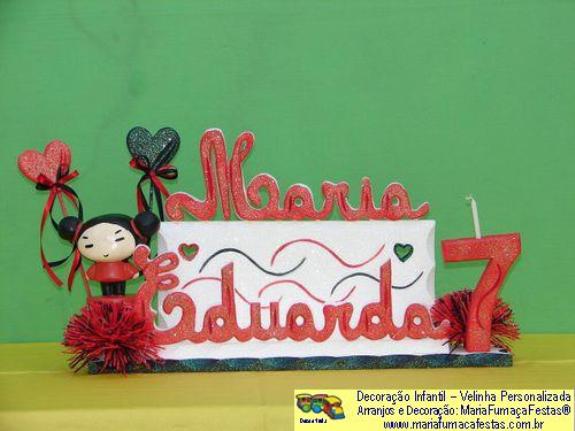 Velinha Personalizada para aniversrio infantil (53) - Maria Fumaa Festas - Tema Infantil - Decoraão de Aniversrio Infantil