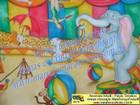 Painel Temtico Circo / Palhaos (foto 38), Velinha Personalizada, Lembrancinhas de Mesa, Temas Infantis, Decoraão Infantil, Dicas de Festa Infantil, Piruliteiro Temtico, MariaFumaaFestas, Maria Fumaa Festas