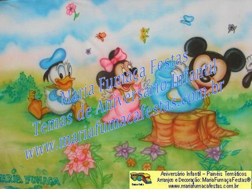 Painel Temtico Baby Disney (foto 11), Velinha Personalizada, Lembrancinhas de Mesa, Temas Infantis, Decoraão Infantil, Dicas de Festa Infantil, Piruliteiro Temtico, MariaFumaaFestas, Maria Fumaa Festas