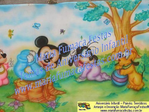 Painel Temtico Baby Disney (foto/imagem 13), Velinha Personalizada, Lembrancinhas de Mesa, Temas Infantis, Decoraão Infantil, Dicas de Festa Infantil, Piruliteiro Temtico, MariaFumaaFestas, Maria Fumaa Festas